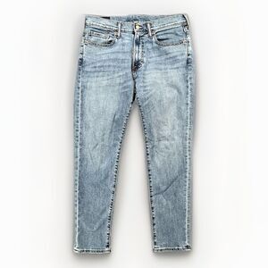 Men's 31x30 Abercrombie & Fitch Athletic Skinny Stretch Light Wash Jeans